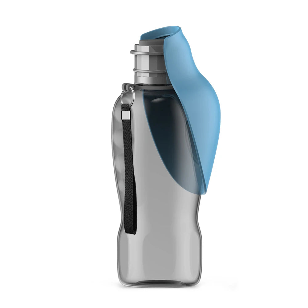 800ml Portable Dog Water Bottle for Walks, Hiking & Travel