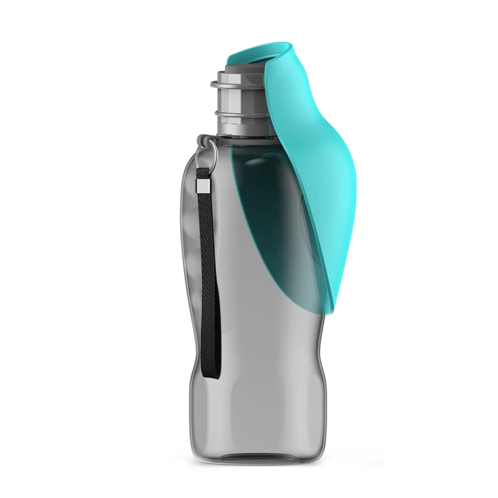 800ml Portable Dog Water Bottle for Walks, Hiking & Travel